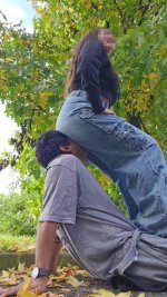 Facesitting in the park for my slave (public humiliation).jpg