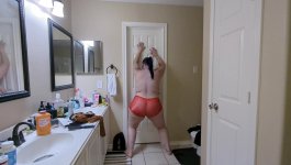 Violet Wanderer Sheer Mesh Panty Review and Model.jpg