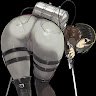 mikasa's thicc butt